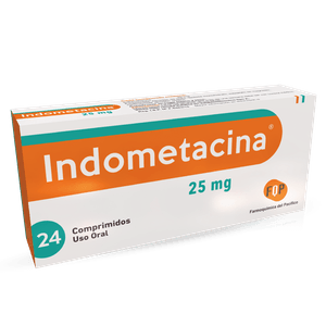 INDOMETACINA 25 MG X 24 GRAGEAS