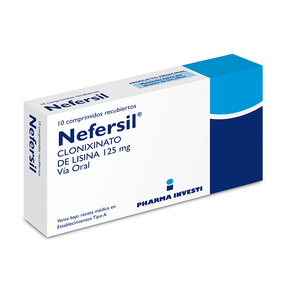 NEFERSIL 125 MG X 10 COMP.