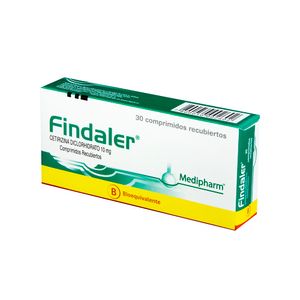 FINDALER 10MG B/E I X 30 COMP. REC.