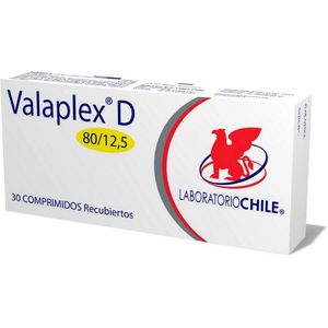 VALAPLEX D 80/ 12,5MG X 30 COMP. REC