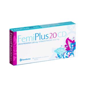 FEMIPLUS 20 CD X 28 COMP. REC.