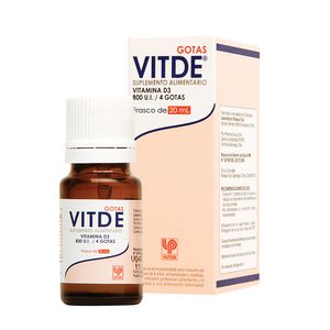 VITDE 800 UI/4 GOTAS X 20 ML