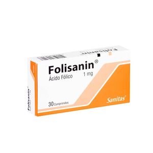 Product image of FOLISANIN 1MG X 30 COMP.