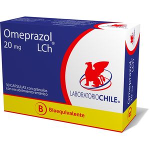 Product image of OMEPRAZOL 20 MG 30 CAPS.