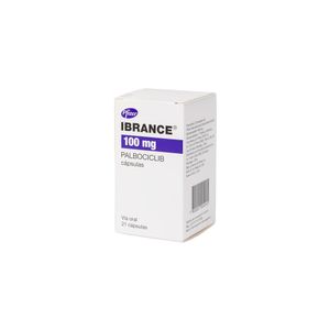 Product image of IBRANCE 100 MG X 21 CAP