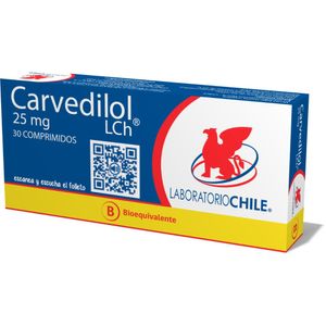 CARVEDILOL 25 MG X 30 COMP.