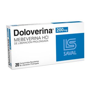 Product image of DOLOVERINA 200 MG X 20 COMP. REC.