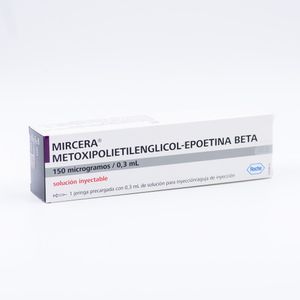 MIRCERA 150MCG / 0 3ML SOL INY. 1 UNID.