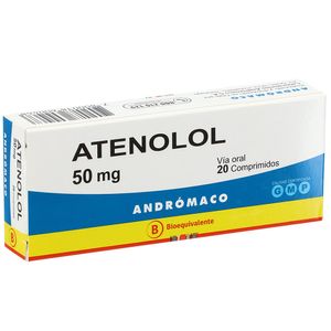 ATENOLOL 50 MG 20 COMP.