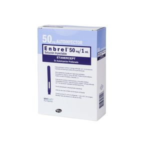 Product image of ENBREL 50 MG 4 JERINGAS PRELLENADAS