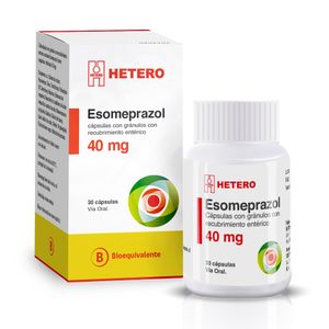 Product image of ESOMEPRAZOL 40 MG  30 CAPSULAS