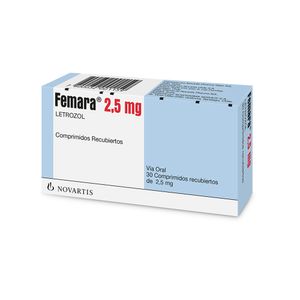 Product image of FEMARA 2,5 MG X 30 COMP. REC.