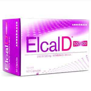 ELCAL-D 500MG / 800MG X 60 CAPS.