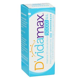 D VIDAMAX POLVO P/SUSP ORAL 50.000 UI X1