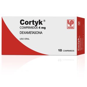 Product image of CORTYK 4 MG X 10 COMP.