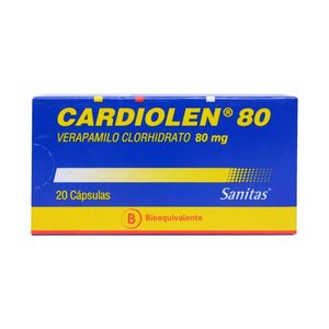 CARDIOLEN 80 MG X 20 CAPS.