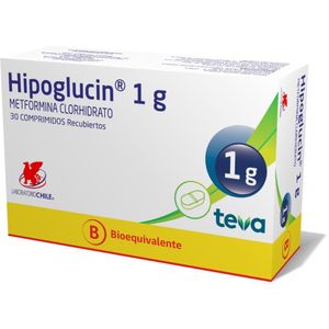 HIPOGLUCIN 1 G X 30 COMP. REC.