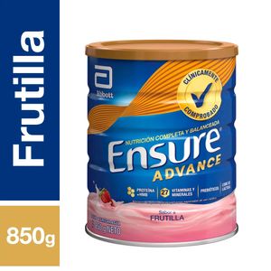 ENSURE ADVANCE POLVO FRUTILLA 850 G