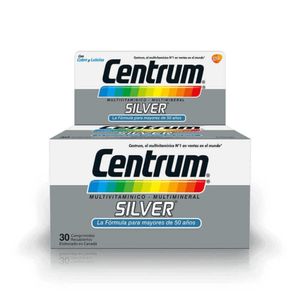 Product image of CENTRUM SILVER X 30 COMPRIMIDOS