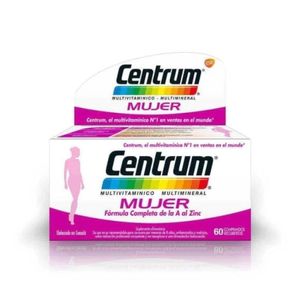 CENTRUM MUJER X 60 COMPRIMIDOS REC.