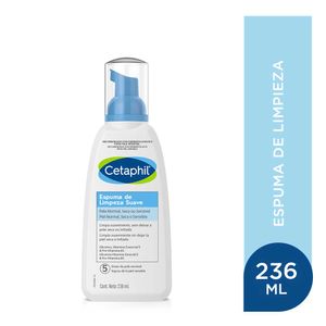 CETAPHIL ESPUMA LIMPIADORA PIEL SENSIBLE - 236 ML