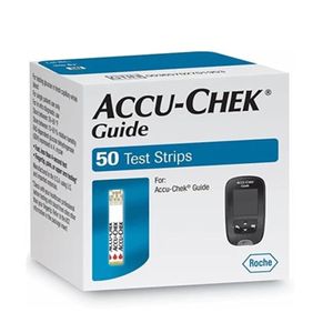 Product image of ACCU-CHEK GUIDE CINTAS GLUCOSA X 50 UNID.