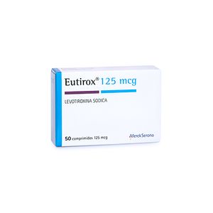 Product image of EUTIROX 125 MCG X 50 COMP.