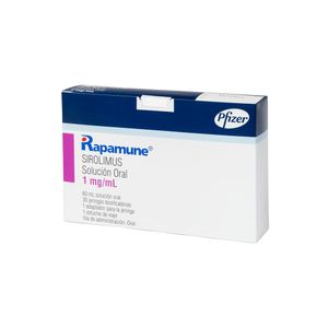 Product image of RAPAMUNE 1MG / ML SOL. FCO X 60 ML