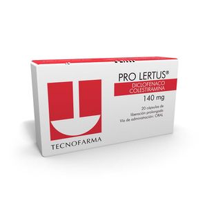 Product image of PRO-LERTUS 140 MG X 20 CAPS.