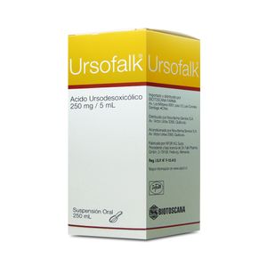 URSOFALK 250 MG SUSP. X 250 ML