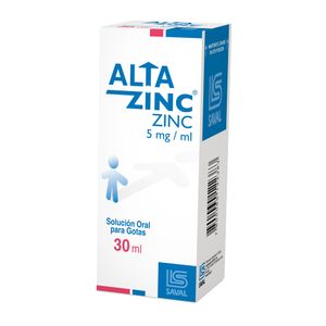 Product image of ALTAZINC GOTAS 5 MG/ ML X 30 ML