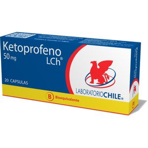 Product image of KETOPROFENO 50 MG X 20 CAPS.