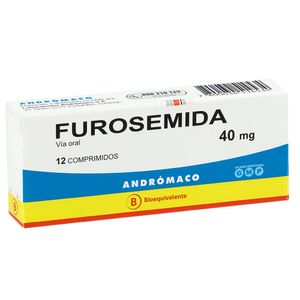 FUROSEMIDA 40 MG X 12 COMP.