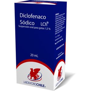 Product image of DICLOFENACO GOTAS 15 MG/ML FCO X 20 ML