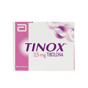 Product image of TINOX 2.5 MG CAJA 30 COMP.