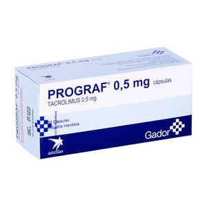 PROGRAF 0,5 MG X 50 CAPS.