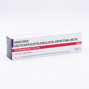 MIRCERA 75MCG / 0.3ML SOL INY. 1 UNID.