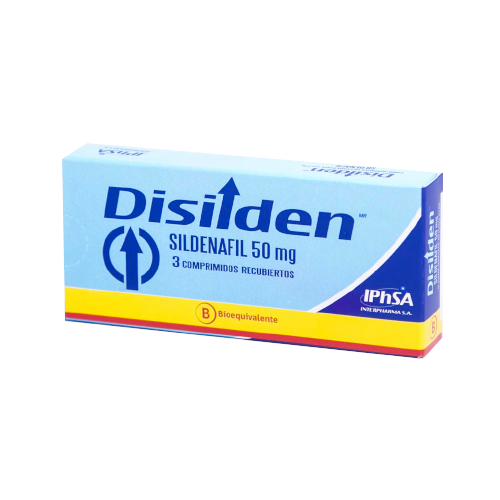 Product image of DISILDEN x3 COMPRIMIDOS DE 50 MG - Interpharma