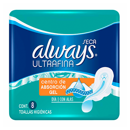 ALWAYS SEC DIA CON ALAS 8UND. - P&g consumo