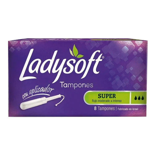 LADYSOFT TAMPONES SUPER 8 UN. - Cmpc