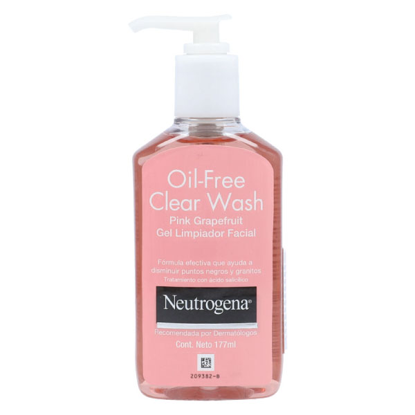 NEUTROG. GEL LIMPIADOR OIL-FREE 177 ML. - Johnson&johnson