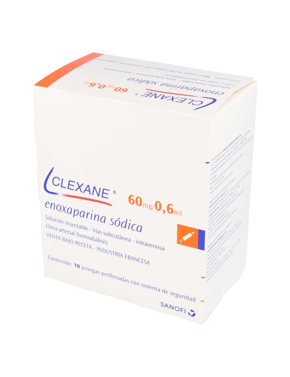 CLEXANE 60 MG. JER. 1 UN. - Sanofi aventis
