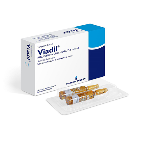 Product image of VIADIL x2 AMPOLLAS DE 5 MG - Pharma investi