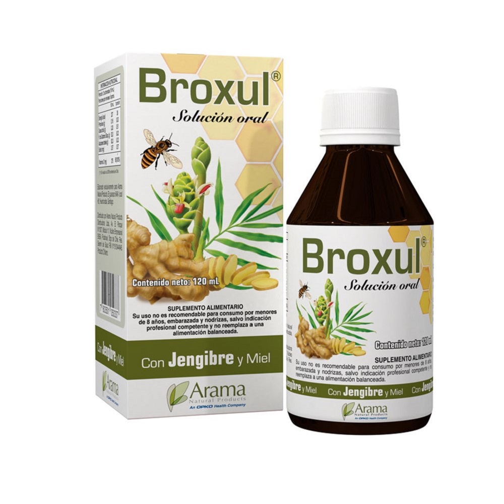 BROXUL C/JENGIBRE Y MIEL JBE 120 ML. - Arama