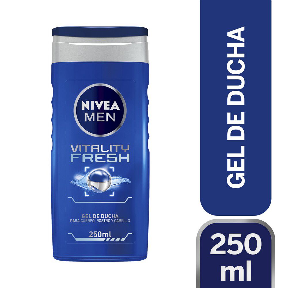 Product image of NIVEA MEN GEL DE DUCHA 250 ML. VITALITY FRESH. - Beiersdorf