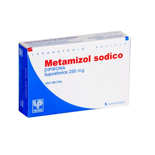 METAMIZOL SUPOSITORIOS 250 MG - Pasteur