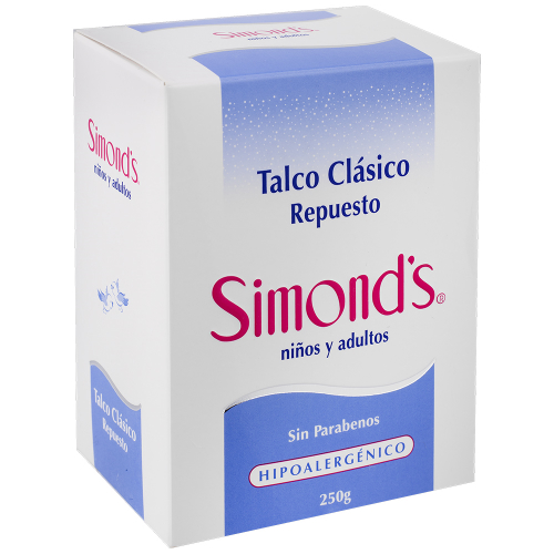 SIMONDS TALCO RPTO. 250 GR. - Durandin