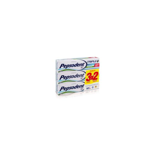 Product image of PEPSODENT PASTA DENTAL TRIPLE+ 90 GR. 3 UN. - Unilever