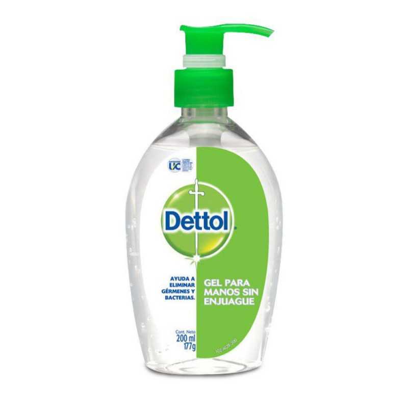 Product image of DETTOL ALCOHOL GEL 200 ML. - Colgate-palmolive