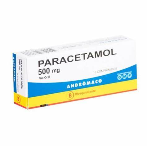 PARACETAMOL 500 MG. 16 COMP. (AND) - Andromaco